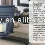 wood pellet stove TM-WGMBL04