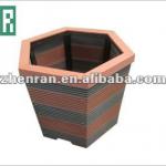 wood plastic composite multicolored flowerbox ZRF152