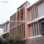 Wood Plastic Composite sun screen QBO-25