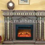 WOODEN FIREPLACE MANTEL G-314