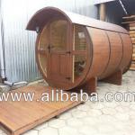 Wooden House Barrel