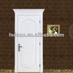 Wooden MDF composite interior white high gloss door DA-273