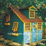 Wooden play house JYP04108