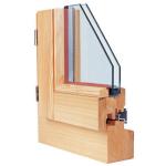 wooden window frames designs TENGYUAN 70MM