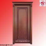 world-wide renown material house design 100% solid wood door LX-8980