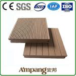 WPC Tile Solid Wood Plastic Composite Decking with High Density 150*32mm