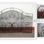 wrought iron fireplace screen LMFS-2029