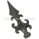 Wrought Iron Rail Heads