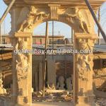 Yellow Marble Door Surround AW-29