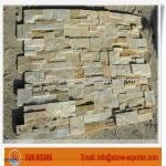 Yellow natural quartz wall panels RS-S-7087