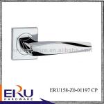 zinc alloy door handle with elegant design ERU158-Z0-01197 CP